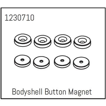 Absima Bodyshell Button Magnet (4) - Khamba (AB1230710)