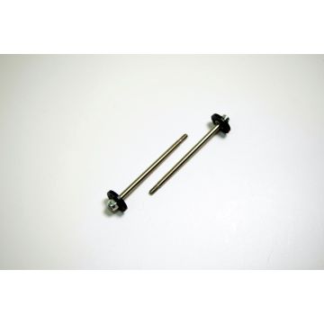 Absima Shock Shaft & Piston Set Rear (2) AB2.8 BL (AB1330107)