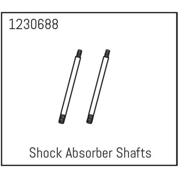 Absima Shock Absorber Shaft - Khamba (2) (AB1230688)