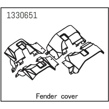 Absima Fender Cover Set - Yucatan (AB1330651)