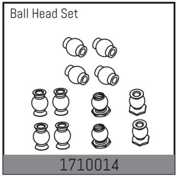 Absima Ball Head Set (AB1710014)