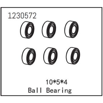 Absima Ball Bearing 10*5*4 (6) (AB1230572)