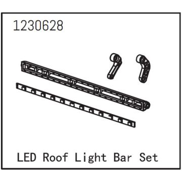 Absima Led Roof Light Bar Set - Sherpa  (AB1230628)