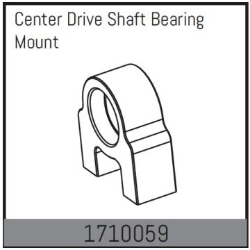 Absima Center Drive Shaft Bearing Mount (AB1710059)