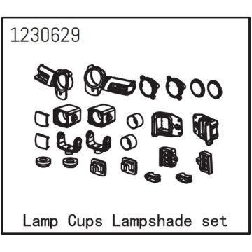 Absima Lamp Cups Lampshade Set - Sherpa (AB1230629)