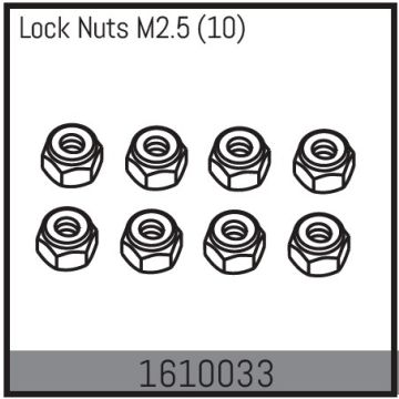 Absima Lock Nuts M2.5 (10) (AB1610033)