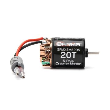 Spektrum Firma 20T Rebuildable 5-Pole Brushed Crawler Motor (M-SPMXSM5205)