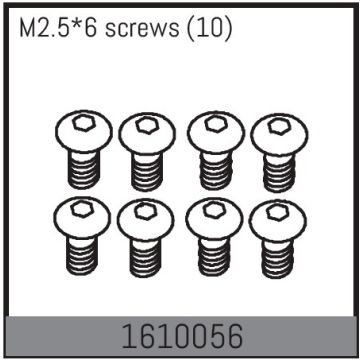 Absima M2.5*6 Screws (10) (AB1610056)