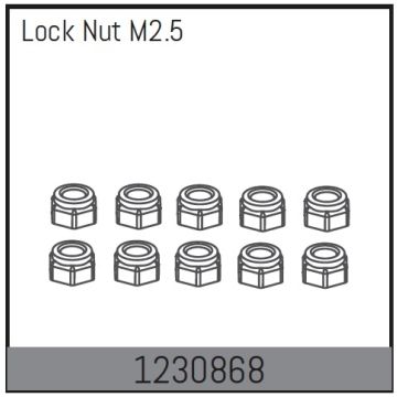 Absima Lock Nut M2.5 (10) (AB1230868)