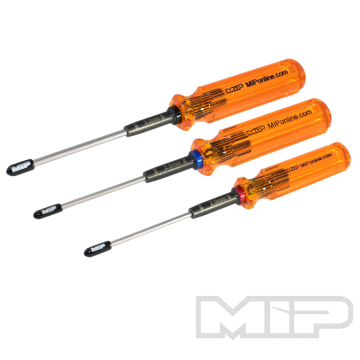 MIP Hex Driver Ball Set Gen 2,  2.0mm, 2.5mm, 3.0mm (MP9606)