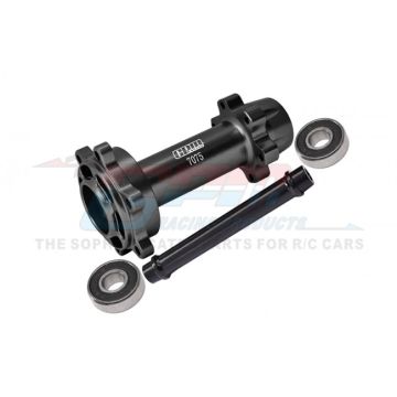 GPM Promoto MX  Aluminum 7075-T6 Rear Wheel Hub Hex (Larger Inner Bearings) (MX007-BK)