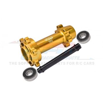 GPM Promoto MX  Aluminum 7075-T6 Rear Wheel Hub Hex (Larger Inner Bearings) (MX007-GD)