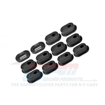 GPM Promoto MX  Aluminum 7075-T6 Chain Tension Adjuster Set (MX010-BK)