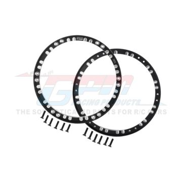 GPM Promoto MX  Aluminum 7075 Front Wheel Reinforcement Rings Set (MX0505F-BK)