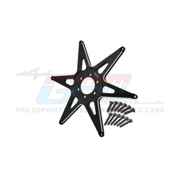 GPM Promoto MX  Aluminum 7075 Front Wheel Pattern Buckle (MX0606F-BK)