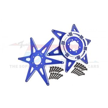 GPM Promoto MX  Aluminum 7075 Front & Rear Wheel Pattern Buckle (MX0606FR-B)