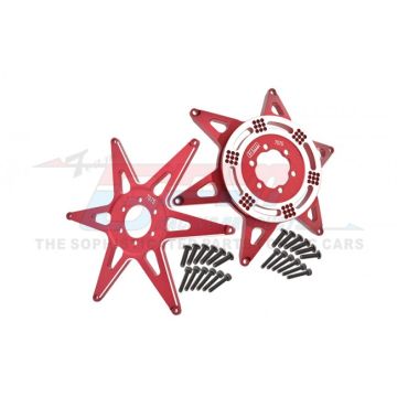 GPM Promoto MX  Aluminum 7075 Front & Rear Wheel Pattern Buckle (MX0606FR-R)