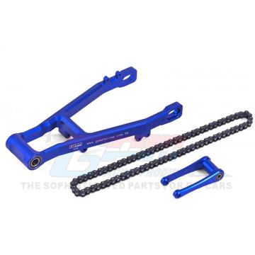 GPM Promoto MX  Aluminum 7075 Extend Swing Arm(+30Mm)+Pull Rod+Chain (MX3057-B)