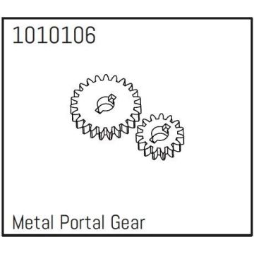 Absima Metal Portal Gears - PRO Crawler 1:18