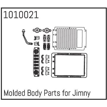 Absima Molded Body Parts for Jimny