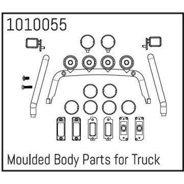Absima Moulded Body Parts for Power Wagon