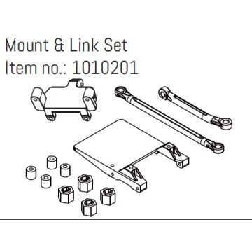 Absima Mount & Link Set - GOAT