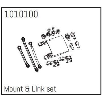 Absima Mount & Link Set - PRO Crawler 1:18