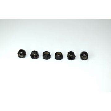 Absima Nylon Nut M3 (6) ATC 2.4 RTR/BL (AB1230219)