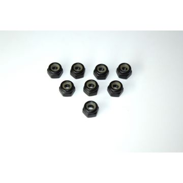 Absima Nylon Nut M4 (8) ATC 2.4 RTR/BL (AB1230218)