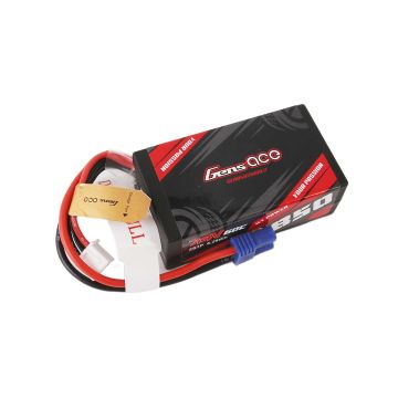 Gens Ace Li-Po Car 2S 7.4V 850mAh 60C with EC2 (O-GC2S0850-60E2)