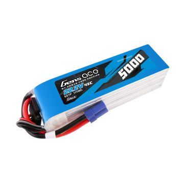 Li-Po G-Tech 6S 22.2V 5000mAh 45C with EC5 (O-GT6S5000-45E5)