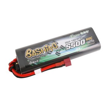 Gens Ace Li-Po G-Tech Car Hard Case HV 2S 7.4V 5500mAh 60C with T-Typ (O-GTC2H5500-60T)