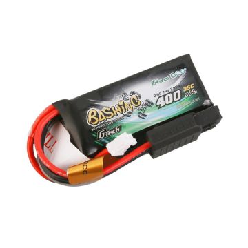Gens Ace Li-Po G-Tech Car 2S 7.4V 400mAh 35C with JST (SCX24) (O-GTC2S400-35JST)