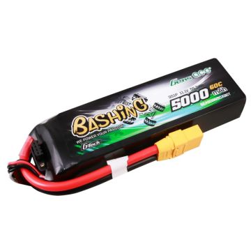 Gens ace Li-Po Car 3S 11.1V 5000mAh 60C Bashing with XT90 (O-GC3S6000-60X9)