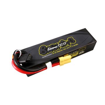 Gens Ace Li-Po Car G-Tech 3S 11.1V 8000mAh 100C Bashing with EC5 (O-GTC3S8000-100E5)