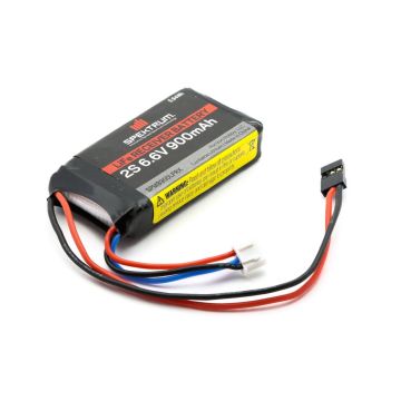 Spektrum 900mAh 2S 6.6V Li-Fe Receiver Battery (O-SPMB900LFRX)
