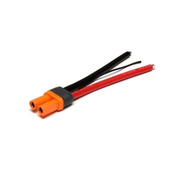 Spektrum IC5 Battery Connector  4" / 100mm; 10 AWG (O-SPMXCA505)