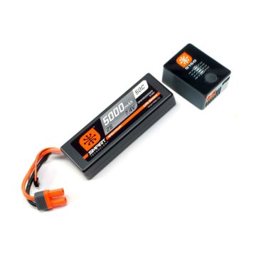 Spektrum Spektrum Smart PowerStage Bundle 2S 5000mAh IC3 (O-SPMXPS2I)