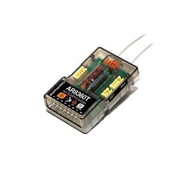 Spektrum AR8360T 8 Channel SAFE & AS3X Telemetry Receiver (P-SPMAR8360T)