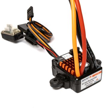 Spektrum Firma 60A Lite Brushed Smart ESC, 2S-3S: IC3 (P-SPMXSE60)