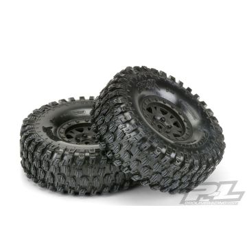 Proline Hyrax 1.9" G8 Tyres On Impulse Black Bead Lock Wheels (G-PRO10128-10)