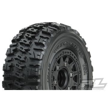 Proline Trencher X SC 2.2/3.0 Tyres On raid 6x30 Wheels Black (G-PRO1190-10)