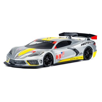 Protoform Chevrolet's Corvette C8 190mm Clear Body (PL1574-25)