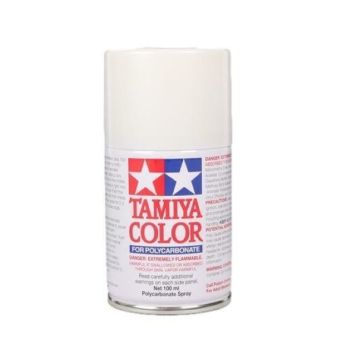 Tamiya PS Polycarbonate Clear Bodyshell Paint - Full Range - PS-57 Pearl White