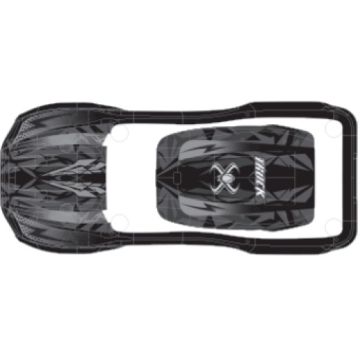 Absima PVC Body (Red) (AB37-SJ01)