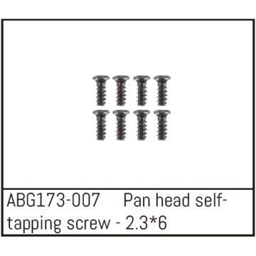 Absima Pan Head Screw M2.3*6 (8) (ABG173-007)
