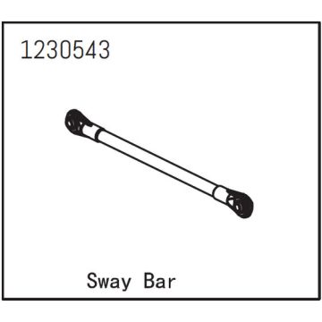 Absima Sway Bar (AB1230543)