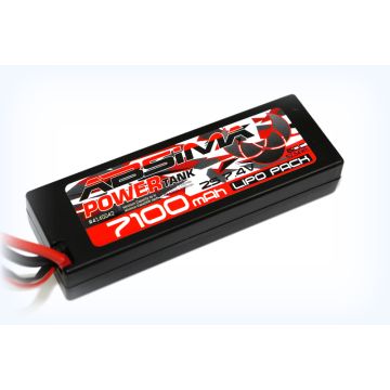 Absima Power Tank Lipo 7.4V 60CÃ‚Â 7100 Hardcase (XT90) (AB4140040)