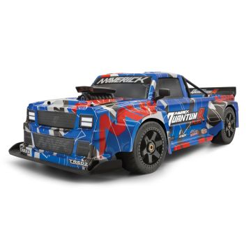 Maverick QuantumR Flux 4S 1:8 4WD Race Truck - Blue/Red (MV150312)