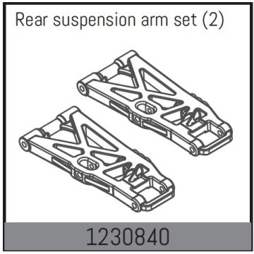 Absima Rear Suspension Arm (2) (AB1230840)